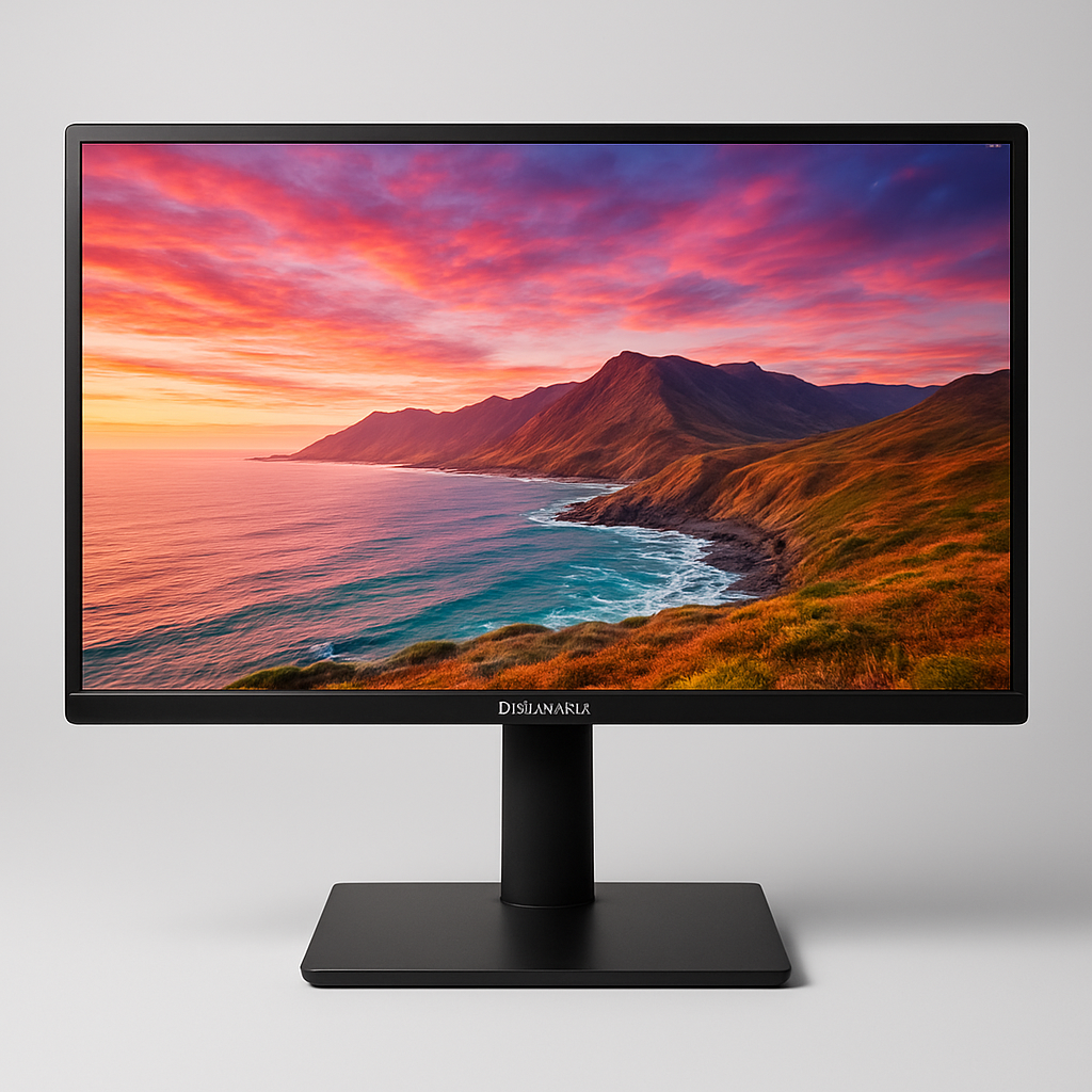 Monitor LG UltraGear 24GS60F-B em setup gamer mostrando cena de jogo na tela