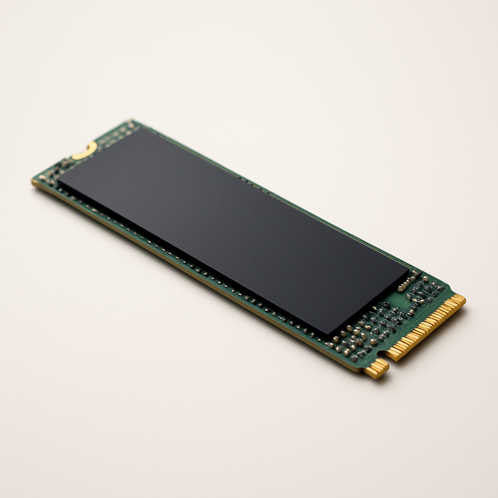 SSD SanDisk Plus 1TB NVMe M.2 2280 em close
