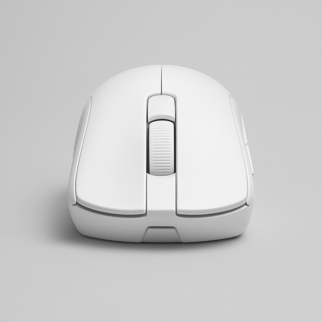 Razer Viper V3 Pro White em um setup de jogo mostrando uso prolongado
