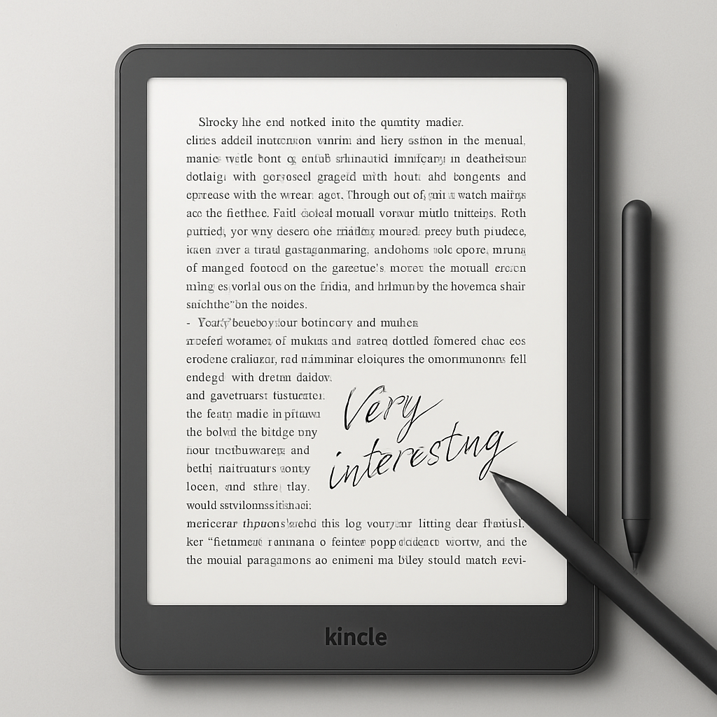 Amazon Kindle Scribe 32GB com stylus e luz frontal